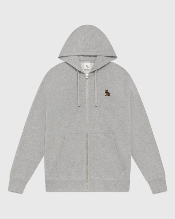 CLASSIC FULL-ZIP HOODIE GRAY