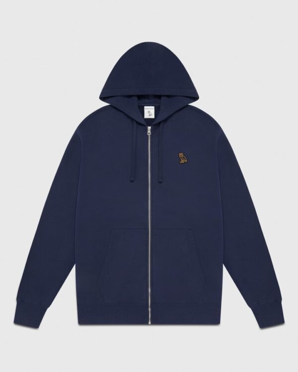 CLASSIC FULL-ZIP HOODIE NAVY