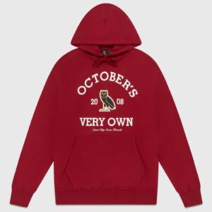 COLLEGIATE HOODIE RED