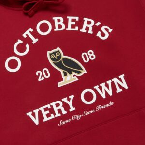 COLLEGIATE HOODIE RED