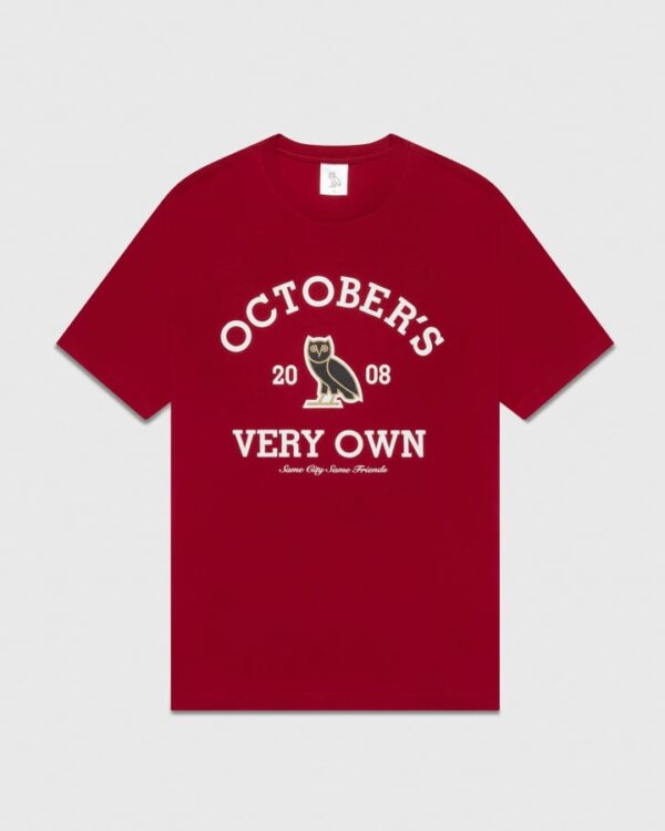 COLLEGIATE T-SHIRT RED