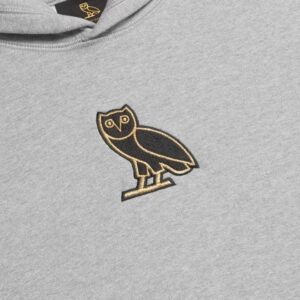 Classic Owl Hoodie Heather Grey